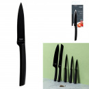black stainless steel knife 10cm blade