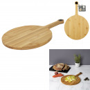round bamboo cutting board