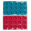 silicone plate mini sphere x24, 2- times assorted