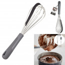 2 in 1 whisk with integrated spatula