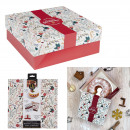 hurtownia Dekoracje: Pudełko na ciasto świąteczne d25cm