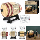 wine dispenser barrel 5l, 3-fold assorted
