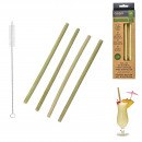 bambusz szalma x4