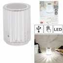 rechargeable touch lamp white light