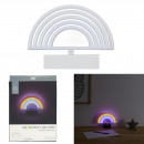 battery-operated neon effect rainbow led lamp
