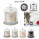 scented bell candle always h11.5cm, 4-fold ace