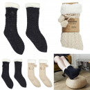 metallic wool socks with tassels a2/m12, 2-foi