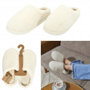 bouclette platform slippers cream a2, 2-fold ace