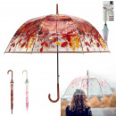 parapluie transparent imprime, 2-fois assorti