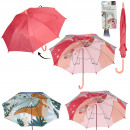 child's printed indoor umbrella, 2-fold assorted