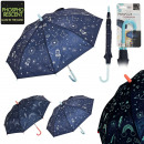 2-fold glow-in-the-dark umbrella for kids assorted