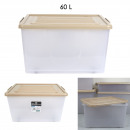 plastic storage box 60l