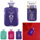 hot water bottle 1l pvc, 3- times assorted
