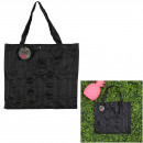 foldable shopping bag with metal case jungle