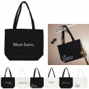 tote bag 50x40cm, 3- times assorted