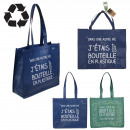 recycled shopping bag 50x22x42cm, 2-fold assorted