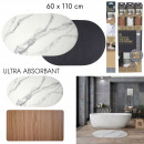 ultra absorbent bath mat 60x110cm a2 d12, 2-f