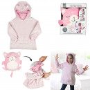 pink cat hoodie for kids