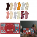 box of 12 pairs of socks woman