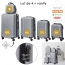 tokyo silver suitcase x5 18l 24l 37l 66l 100l