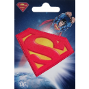 Ecusson - Superman Logo - rouge - 8 x 5 cm
