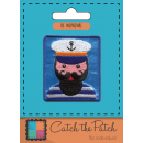 Ecusson - Sailor capitaine marin Brave Coast