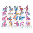 wholesale Toys: Filly Unicorn Collectible figure 6cm. 20 assorted