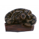 Aimant poly serpent 6.5x1x5cm