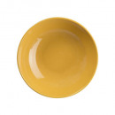 plato colorama hueco amarillo 22cm, amarillo