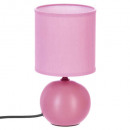 bola de cerámica mate rosa h25, rosa medio