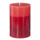 trío de velas perfumadas fr rojo 7x10, rojo oscuro