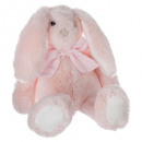 plush bunny bow, 3- times assorted , asso colors
