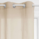lino cortina de lino 140x240, beige