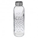 botella nómada aqua 50cl, transparente