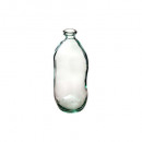 jarrón de botella vr recy h35, transparente
