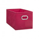 Caja de almacenamiento 15x31 frambuesa, rosa.