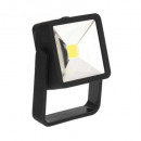 vierkante lamp 100lm 1mode + magneet, zwart