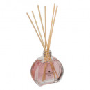 Difusor perfumado de rosa haly 100ml + 6btn, rosa 