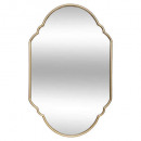 miroir metal or 68,5x43 nelia, or