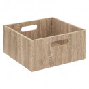 caja de almacenaje 31x15 madera natural
