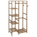 armario de bambú + 4 estantes
