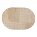 relieve alfombra jana form160x235, marfil