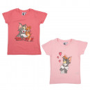 Großhandel Fashion & Accessoires: Tom & Jerry - Kinder T-Shirt 2er Set Mädchen
