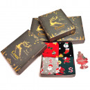  Christmas Socks in a Gift Box, 39-46, 7512