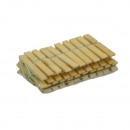  Clothespins / clothespins bamboo 20 pcs.