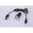 mayorista Informatica y Telecomunicaciones: Adaptador USB 12/24 V, 1000 mA, con el cable USB