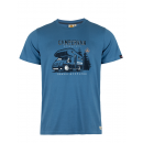 Herren T-Shirt Mount Banks, blau, sortierte Größen