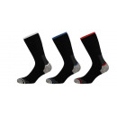 set of 3 men's socks, soft heel work