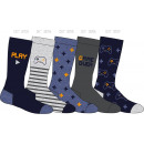 set of 5 children's socks, play