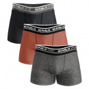 set of 3 children's boxer shorts, ginger